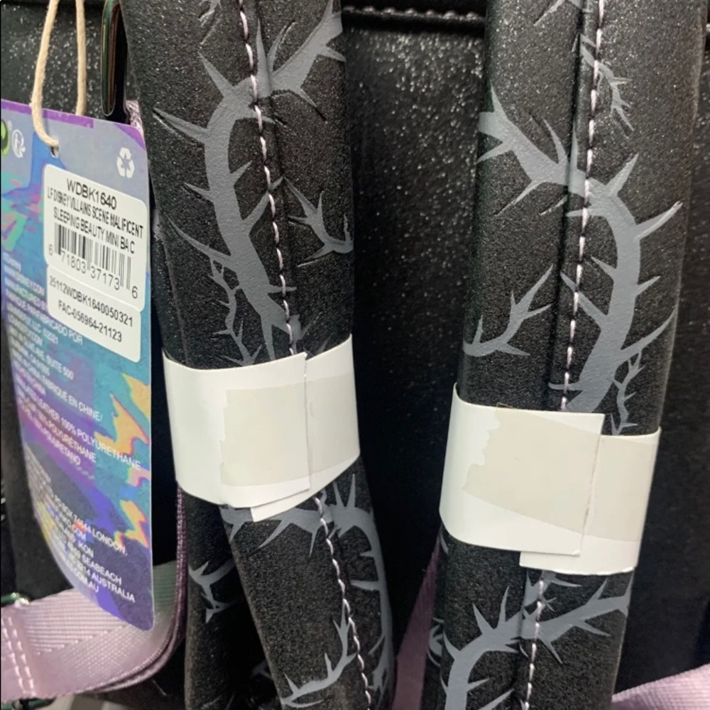Loungefly Disney Villains Scene Maleficent Sleeping Beauty Women's Double Strap